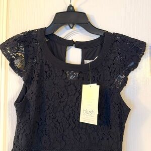 NWT lace dress by Blush US Angels